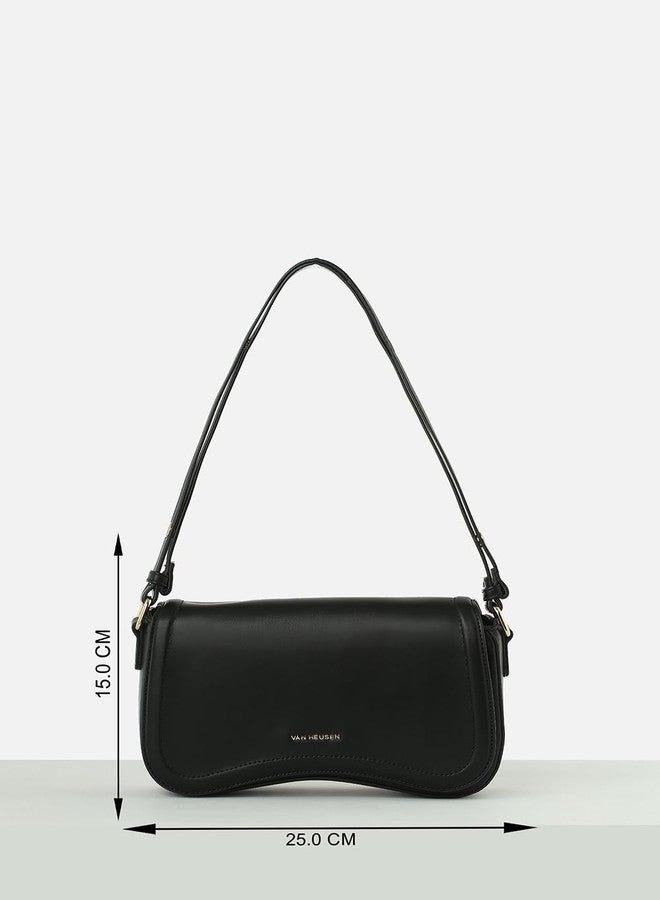 فان هيوزن _ حقيبة كتف نسائية _ (VWSS25SMU0059_BLACK_) - Image 4